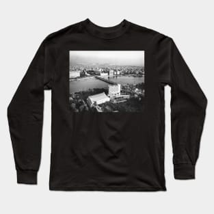 Vintage Cairo Egypt Cityscape Long Sleeve T-Shirt